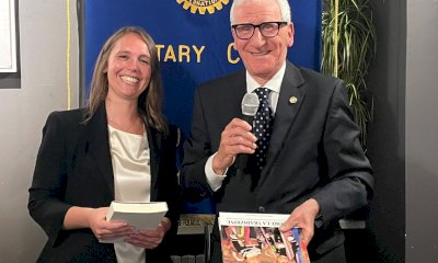 Francesca Tomatis ospite dell’ultima serata rotariana a “La Chiocciola”