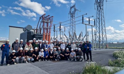 Cuneo, visita presso la cabina “Cuneo Nord” di E-Distribuzione per gli studenti del Denina Pellico