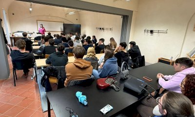 Gli studenti del Denina Pellico in visita all'AgenForm C.E.M.I. di Savigliano