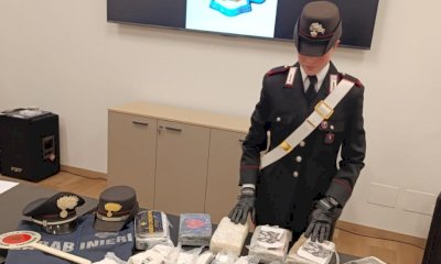 Panetti di cocaina sotterrati in un orto, quattro arresti dei Carabinieri di Cuneo