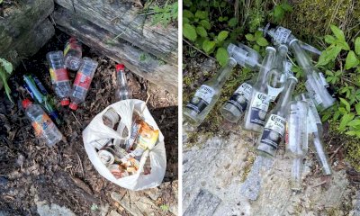 Dogliani Castello, ancora rifiuti abbandonati nella natura