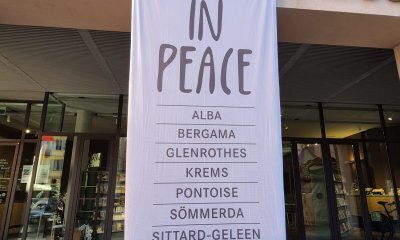 “United in Peace”: la mostra itinerante delle città gemelle fa tappa ad Alba