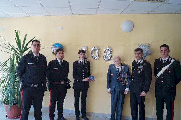 I 108 anni del maresciallo Renato Quaglia