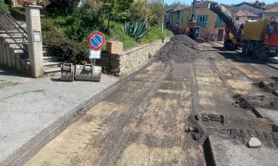 San Michele Mondovì: le prime foto del cantiere in piazza Don Gerbino a San Paolo