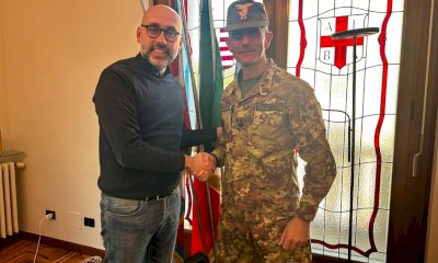 Il presidente Robaldo ha incontrato il comandante del II Reggimento Alpini di rientro dal Libano