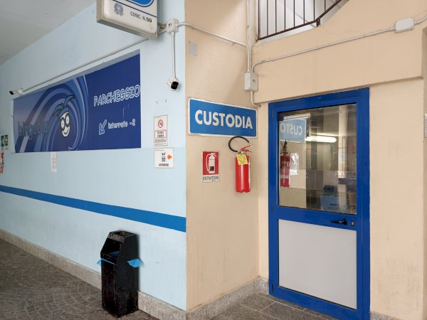 Il parcheggio sotterraneo di piazza Boves