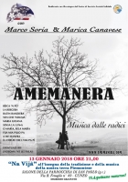 Cuneo: Amemanera -  musica delle radici con Marco Soria e Marica Canavese 