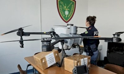 Drone di grandi dimensioni vicino all’aeroporto di Levaldigi: sequestrato