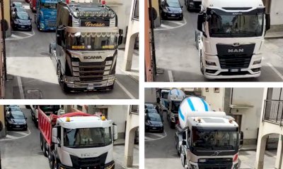Roccaforte Mondovì in festa per Sant'Eligio: camion sfilano in paese