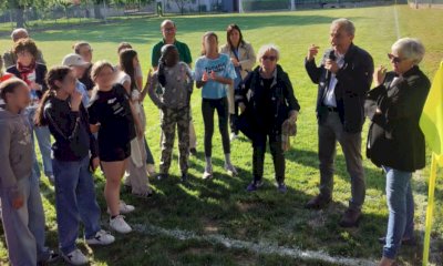 Inaugurato il nuovo campo da calcio di via Brizio a Bra: sport e inclusione al centro