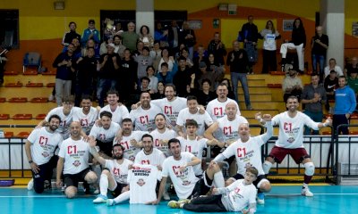 Calcio a 5, Futsal Busca festeggia una storica promozione in C1