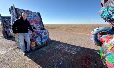 La valle Pesio nel mito della Route 66: il nome del territorio compare al Cadillac Ranch (FOTO)