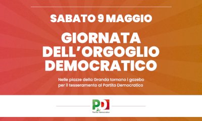 Gazebi in tutta la Granda per la campagna tesseramento del Partito Democratico