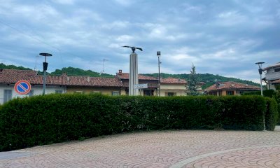 Monastero di Vasco: completato l'intervento d'illuminazione sul Monumento ai Caduti