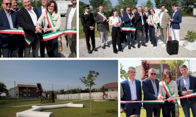 Narzole ha inaugurato l'area camper e i rinnovati "Campetti Rossi"