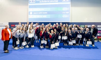 Nuoto acrobatico, urr&agrave; per le ragazze di Busto agli Assoluti di Cuneo