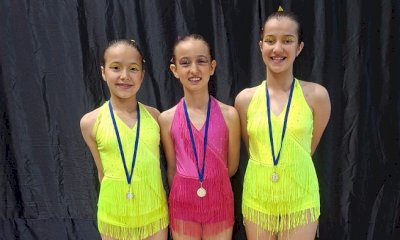 Super Twirling Carr&ugrave;, tre medaglie d'oro nella prova di Borgosesia