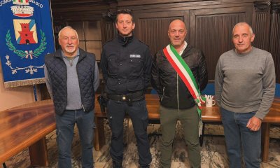 Bagnasco d&agrave; il benvenuto al nuovo agente di Polizia locale Riccardo Canevari