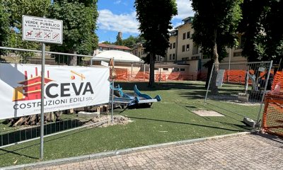 Ceva, parte la riqualificazione dell'area giochi al Parco della Rotonda