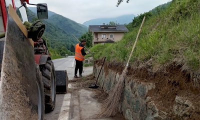 Pulizia sulla provinciale 23 della valle Grana: Robaldo ringrazia il Comune di Monterosso Grana