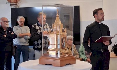 Le reliquie di Santa Bernadette a Busca: profonda commozione nelle case di riposo della citt&agrave;