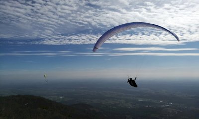 A Bagnolo i campionati regionali di parapendio