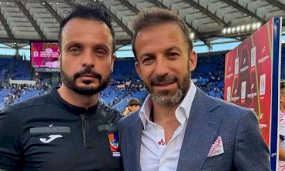 Calcio, l'esperienza dell'arbitro Luca Pratichizzo: da Cuneo all'Olimpico di Roma con Del Piero