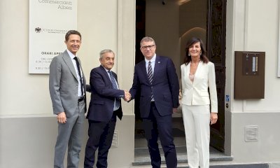 Il segretario generale di Confcommercio Marco Barbieri in visita all&rsquo;ACA