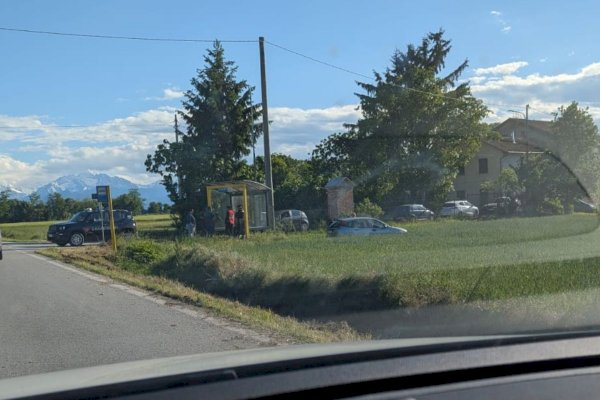 La foto dell'incidente