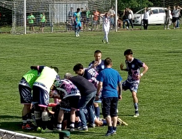 L'esultanza del Murazzo per il provvisorio 2-3