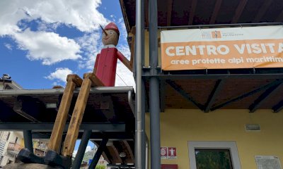 A Vernante c'&egrave; un nuovo Pinocchio gigante alto nove metri