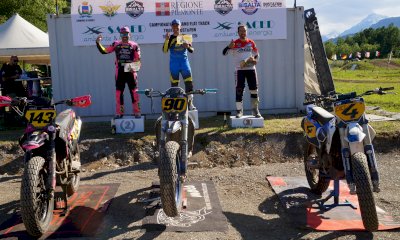 Flat Track, a Boves domina Daniele Tonelli
