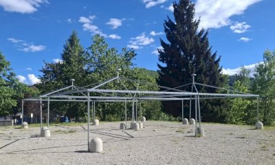 San Giacomo di Roburent: al via i lavori per la copertura della tendostruttura