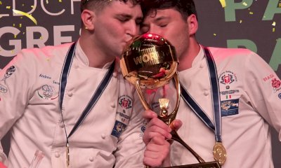Andrea Serale campione del mondo con la Nazionale Italiana Cuochi