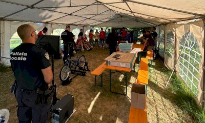 Educazione stradale: la Polizia locale sale in cattedra per i giovani dell'Atletica Mondov&igrave;