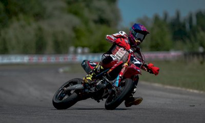 Internazionali d&rsquo;Italia Supermoto. Mauro Cucchietti &egrave; terzo a Pomposa nella classe SM5