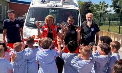 Emergenza a misura di bambino: la Croce Bianca di Ceva sale in cattedra all'asilo
