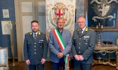 Savigliano, il nuovo comandante provinciale della Guardia di Finanza ricevuto in municipio