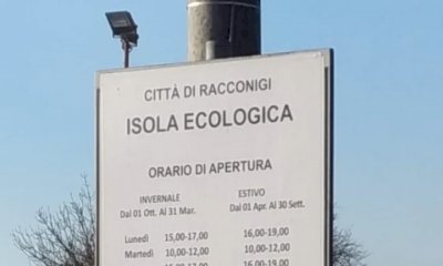 Nuovi orari per il Centro di raccolta rifiuti di Racconigi