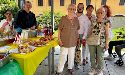 Un aperitivo alla RSA Sacra Famiglia saluta l&rsquo;apertura del Festival della TV di Dogliani