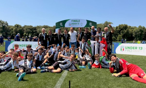 La Juventus Under 13 campione d'Italia