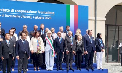 Luca Serale al Forte di Bard per il vertice italo-francese sui collegamenti alpini e costieri