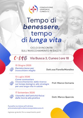 Calendario eventi Tempo di benessere, tempo di lunga vita