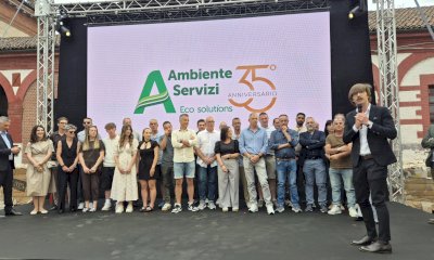 Ambiente Servizi celebra 35 anni di attivit&agrave; nella gestione e recupero dei rifiuti