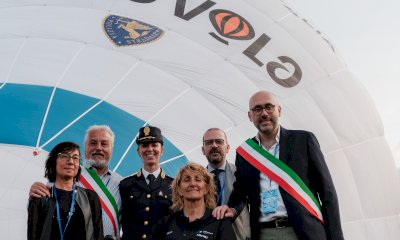 Inaugurata la mongolfiera di Confcommercio: a Mondov&igrave; nasce il progetto "Adele Vola"