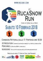 1ª edizione della “Rucas Snow Run” a Bagnolo Piemonte