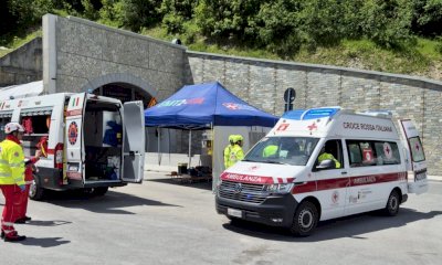Esercitazione congiunta al tunnel del Tenda, testato il Piano di Soccorso Binazionale