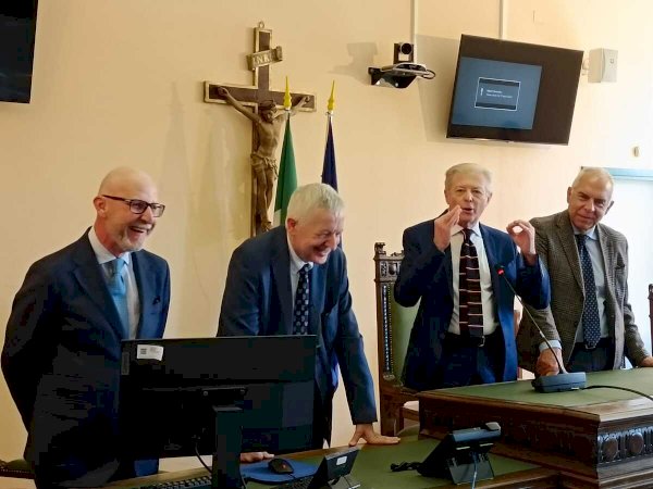 Il saluto ad Attilio Offman