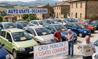 Il mercato delle auto usate nelle piccole citt&agrave; italiane di fronte all'aumento dei costi della mobilit&agrave;