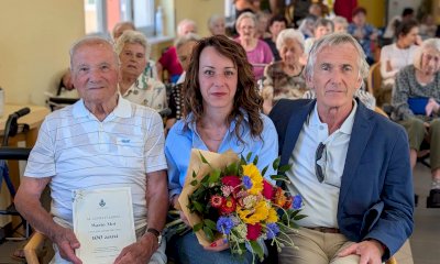 Chiusa di Pesio in festa per Mario Aloi: il traguardo dei 100 anni